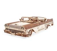 UGEARS Dream Cabriolet - Regalo del día del Padre Rompecabezas 3D para Adultos Modelos mecánicos Rompecabezas de Madera Rompecabezas Kits de Manualidades
