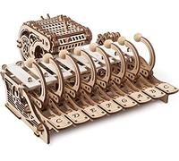 UGEARS Puzzle 3D Celesta Mecánica - Maquetas para Montar Instrumentos Musicales de Piano, Caja de música y xilófono - Puzzles 3D de educación Musical - Maquetas para Construir para Adultos y niños