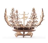 UGEARS-Modelo mecanico Flor y Bailarina, Multicolor, Talla única 5