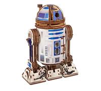 Ugears Rompecabezas de madera 3D R2-D2, 315 piezas, 10.2 pulgadas