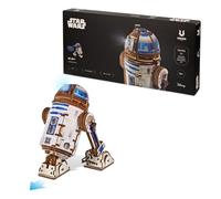 UGEARS Star Wars ™ R2-D2 ™ - Puzzle 3D, maquetas para Construir Adultos, Kit Manualidades Adultos, maquetas para Montar, Puzzle Madera, modelismo, Figuras Star Wars, r2d2 La Guerra de Las Galaxias