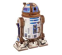 UGEARS Star Wars ™ R2-D2 ™ - Puzzle 3D, maquetas para Construir Adultos, Kit Manualidades Adultos, maquetas para Montar, Puzzle Madera, modelismo, Figuras Star Wars, r2d2 La Guerra de Las Galaxias