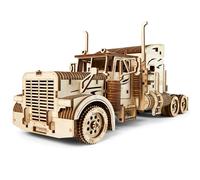 UGEARS Truck DIY Kit - Heavy Boy Truck Model Regalo del día del Padre - Miniatura de Madera contrachapada DIY - Idea única e Interesante - Modelo de camión VM-03 con Cabina de Conductor - Modelo
