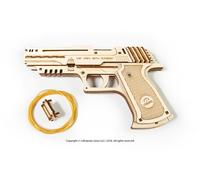 Ugears wolf-01- kit de montaje de pistola - monta tu pistola que dispa