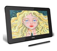 UGEE U1600 15.4'' Tableta de Dibujo con Pantalla, 127% sRGB Anti-Glare Graphics Monitor, 8192 Levels Stylus sin batería con Borrador Digital, Soporte de Pantalla de lápiz para teléfono Android