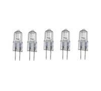 UGEFKMQ 10 Pcs G4 Lámpara Halógena Bombilla Halógena De Lámparas Halógenas G4 20W 6V Para Lámparas De Microscopio De Proyección,25W