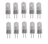 UGEFKMQ 10Pc Bombillas Halógenas G4 220V 20W G4 Bombilla Halogena De Cápsula Transparente Regulable Lámparas Halógenas G4 220V 50W Blanco Cálido 35W