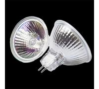 UGEFKMQ 1PCS Lámpara halógena MR16 50W 12V GU5.3 Bi Pin Base Foco bajo voltaje Bombillas MR16 12V 20W Halógeno blanco cálido regulable 35W