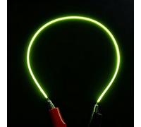 UGEFKMQ 6PCS 3V Filamento Flexible Filamento LED COB flexible 130/300mm 60mm 450mm bombilla Edison diodos incandescentes proyectos creativos verde 185mm/7.28in