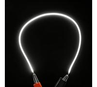 UGEFKMQ 6PCS 3V Filamento Flexible Filamento LED COB flexible 130/300mm 60mm 450mm bombilla Edison diodos incandescentes proyectos creativos Blanco frío 450mm/17.71in