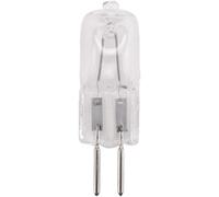 UGEFKMQ Bombillas Halógenas G6.35 220V 35W GY6.35 Bi-Pin Base Halógena Lámpara De Cápsula Transparente Blanco Cálido 2700k Regulable 75W 1Pc
