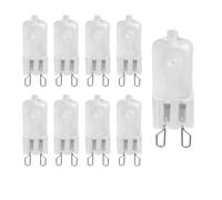 UGEFKMQ Bombillas Halógenas G9 40W 230V Bombilla Esmerilada Cápsula Bombilla Pequeña De Xenón G9 Lámpara De Base De Pin Base 10Pc 60W