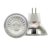 UGEFKMQ Bombillas halógenas MR16 24V 50W GU5.3 12V 20W Foco Halógeno MR16 220V 35W Lámpara Reflectora Halógena Blanco cálido regulable 2PCS 220V-50W