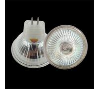 UGEFKMQ Bombillas halógenas MR16 50W 12V GU5.3 Lámpara halógena bajo voltaje Foco Halógeno MR16 12V 35W GU5.3 Base Blanco cálido Regulable 2PCS 10W