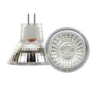 UGEFKMQ Foco Halógena MR11 12V 20W Bombilla Halógena MR11 12V 5W G4 Bi-pin Base Spotlight Reflector Lámpara Puntual Blanco Cálido Regulable 20W