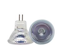 UGEFKMQ MR11 20W 6V Bombilla halógena MR11 6V 15W Lámpara Halógena G4 Bi-Pin Base para luces paisaje, luces riel, fibra óptica, lámparas escritorio tenues 1PC 15W