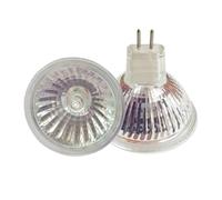 UGEFKMQ MR16 50W 12V Bombilla foco halógena GU5.3 12V 20W MR16 Lámpara halógena 2 pines GU5.3 Base Blanco cálido Regulable 2PCS 10W