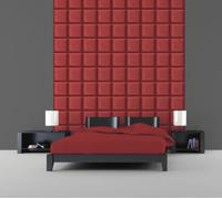 UGEPA F79810 - Papel pintado, color: rojo