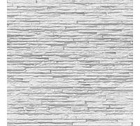 UGEPA J27619 - Papel pintado, color: gris