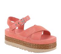 UGG Aubrey Ankle, Sandalias deslizantes Mujer, Coral Vibrante, 40 EU