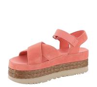UGG Aubrey Ankle, Sandalias deslizantes Mujer, Coral Vibrante, 40 EU