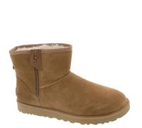 UGG Bota clásica Mini Bailey con cremallera para mujer, marrón, 38 EU
