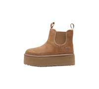 UGG Botas Chelsea con plataforma W Neumel para niña, marrón, 3 UK Child