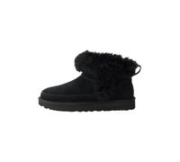 UGG Classic Ultra Mini Chalet, Botas de Moda Mujer, Negro, 38 EU