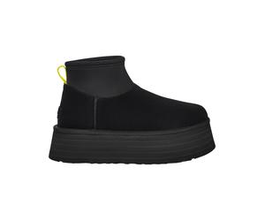 Ugg - Botas y botines mujer - W Classic Mini Dipper Black para Mujer - Talla 10 US - Negro Negro 10 US