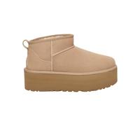 Ugg - Botas y botines mujer - W Classic Ultra Mini Platform Sand de Lana - Talla 40 - Beige Beige 40