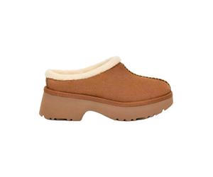 Ugg - Botas y botines mujer - W New Heights Cozy Clog Chestnut para Mujer de Lana - Talla 9 US - Marrón Marrón 9 US