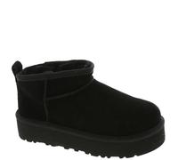 UGG Botines de Piel Classic Ultra Mini Platform Negro