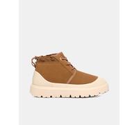 UGG Botines Neumel Weather de hombre en piel con cierre de cordones. Marrón claro 45/12