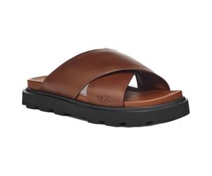 UGG Capitelle CrossbandSlide Sandalia para mujer, coñac, 36 EU