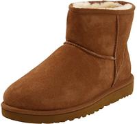 Ugg Classic Mini - Botines planos, color marrón (chestnut), talla 40