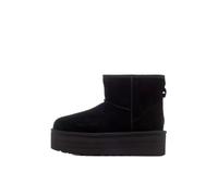 UGG Classic Mini Platform, Botas de Moda, Black, 43 EU