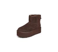 UGG Classic Mini Platform, Botas de Moda Mujer, Burnt Cedar, 45 EU