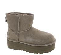 UGG Classic Mini Platform, Botas de Moda Mujer, Pluma ahumada, 42 EU