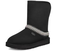 UGG - Classic Short Crescent, Botas de moda, Black,