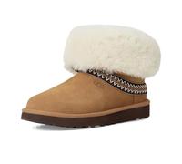 UGG Classic Short Crescent, Botas de Moda Mujer, Chestnut, 48 EU