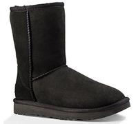 UGG Classic Short Ii, Botas Mujer, Negro, 36 EU