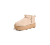UGG Classic Ultra Mini Platform, Boots Mujer, Beige, 40 EU