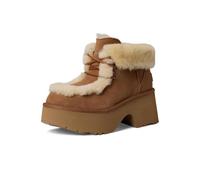 UGG Esmee - Botas de moda con cordones para mujer, Castaño, 36 EU