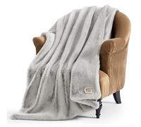 UGG Euphoria - Manta Reversible de Piel de Felpa, diseño de Sello