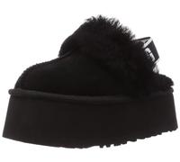 UGG Female Funkette Slipper, Black, 6 (UK)