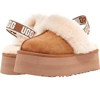 UGG Female Funkette Slipper, Chestnut, 8 (UK)