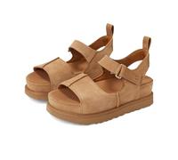 UGG Goldenstar Hi Sandalia para mujer, Ante de castaño, 38 EU
