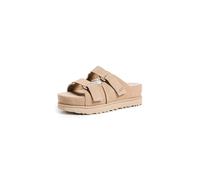 UGG Goldenstar Hi Slide, Sandalia Mujer, Arena, 41 EU