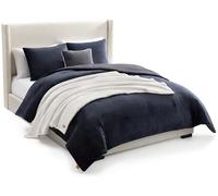 UGG Juego de edredón, poliéster, Azul, matrimonial/Queen