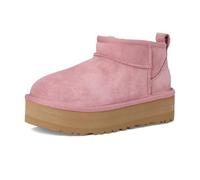 UGG K Classic Ultra Mini Botas de moda con plataforma para niña, Rosa (Pink Dawn), 1 Little Kid